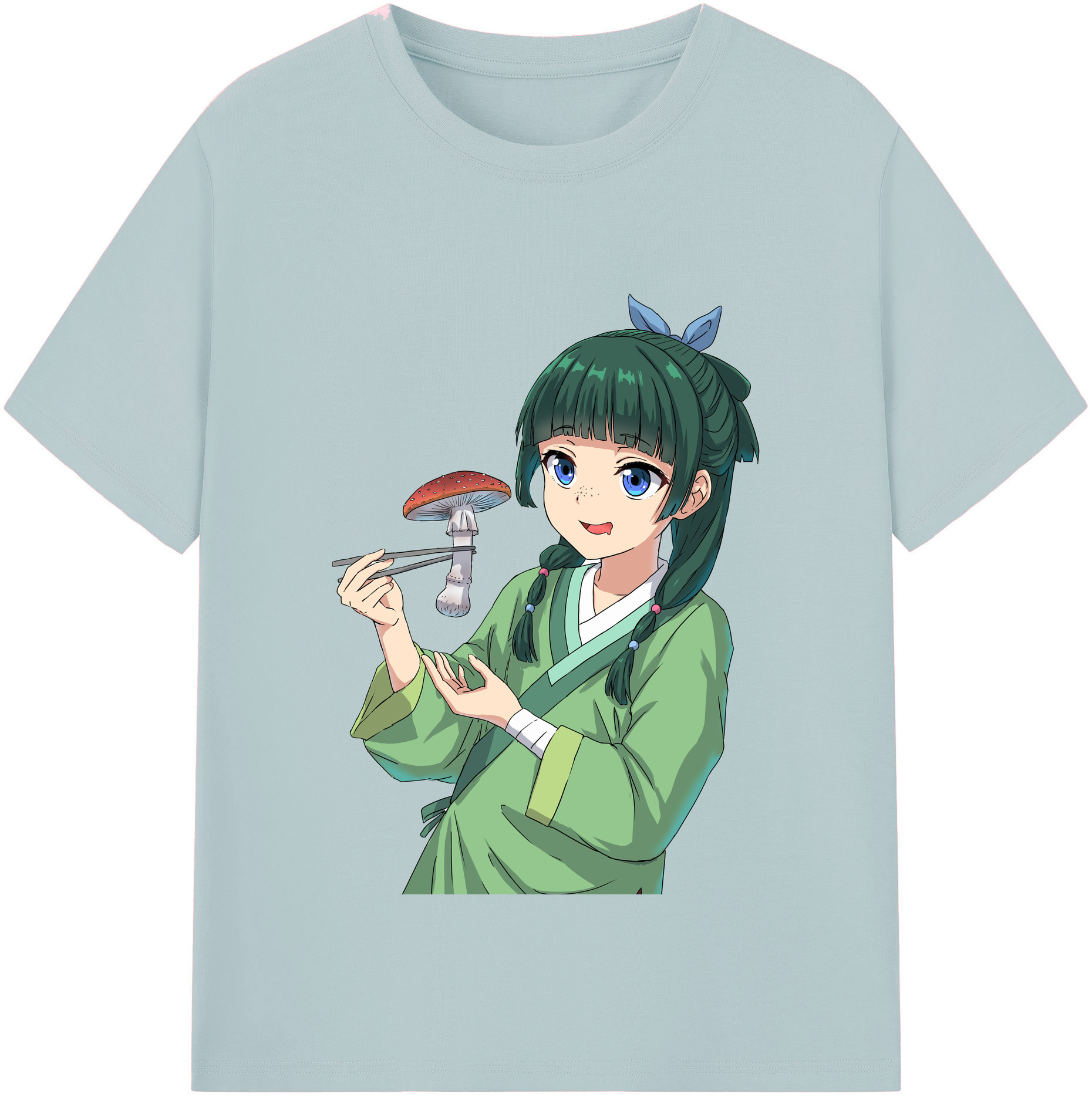 （画像用） 薬屋のひとりごと The Apothecary Diaries 綿100％半袖Tシャツ（フロントプリント）